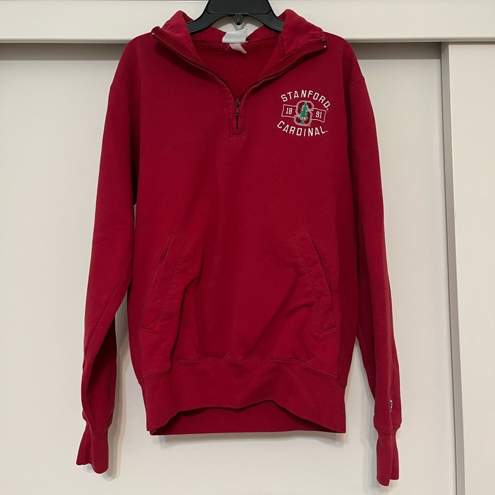 Stanford Quarter Zip Hoodie